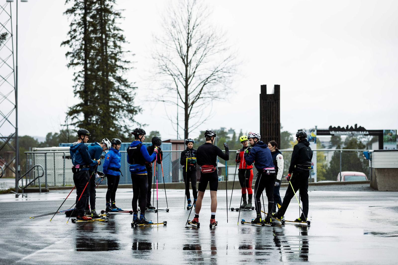 Britta Johansson Norgren och Östersund Ski Academy är redo att ta sig an vinterns tävlingar. Foto: Malmborgphotography